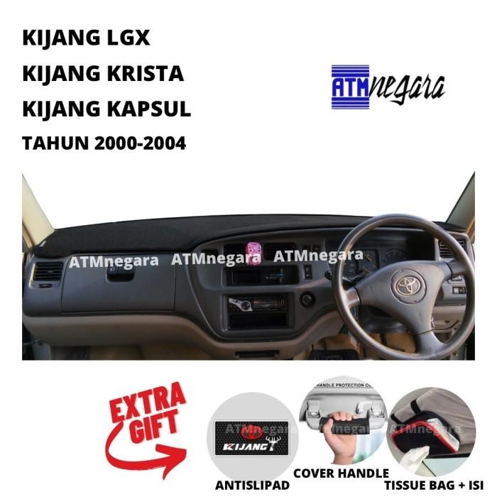 Cover Dashboard Mobil Kijang LGX / Kapsul / Krista Tahun 2000-2004 Alas Dasbor Premium
