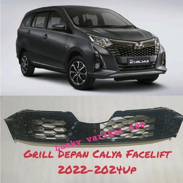 Grill Front Gri Bumper Depan Calya Facelift 2022 2023 2024 2025 Oem Plastik Car