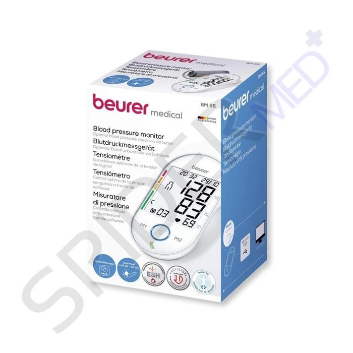 Tensimeter Digital Beurer BM 55 - Pengukur Tekanan Darah Lengan Atas Dengan Akurasi Tinggi