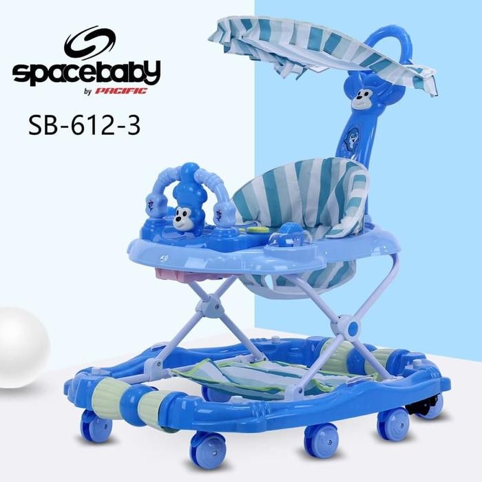[Ready] Baby Walker Space Baby Pasific Sb 612-3 (Sk)