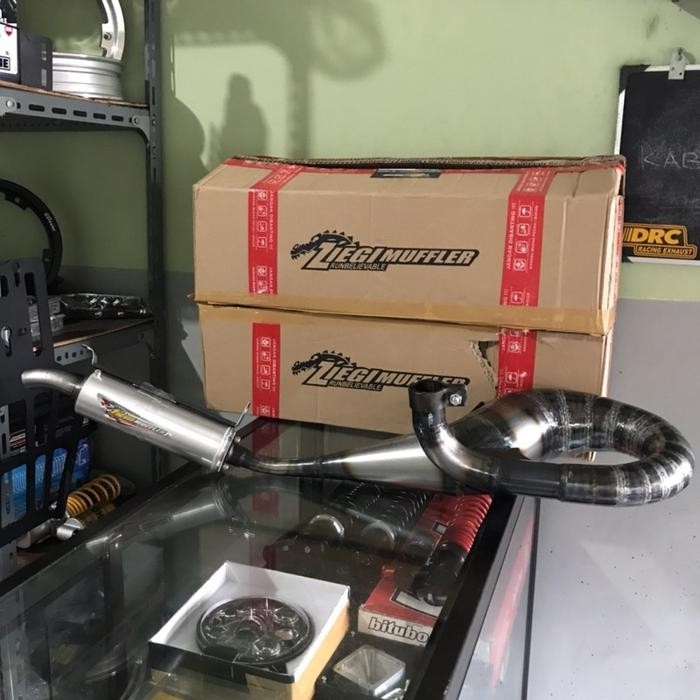 PREMIUM knalpot racing vespa ziegi muffler