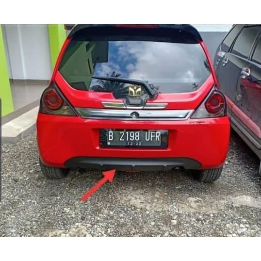 PREMIUM Spoiler Diffuser Difuser Bumper Belakang Brio lama 2014-2017