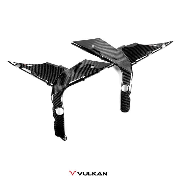 PREMIUM Vulkan Frame Cover Kawasaki ZX25R ZX25RR ZX4RR Dry Carbon