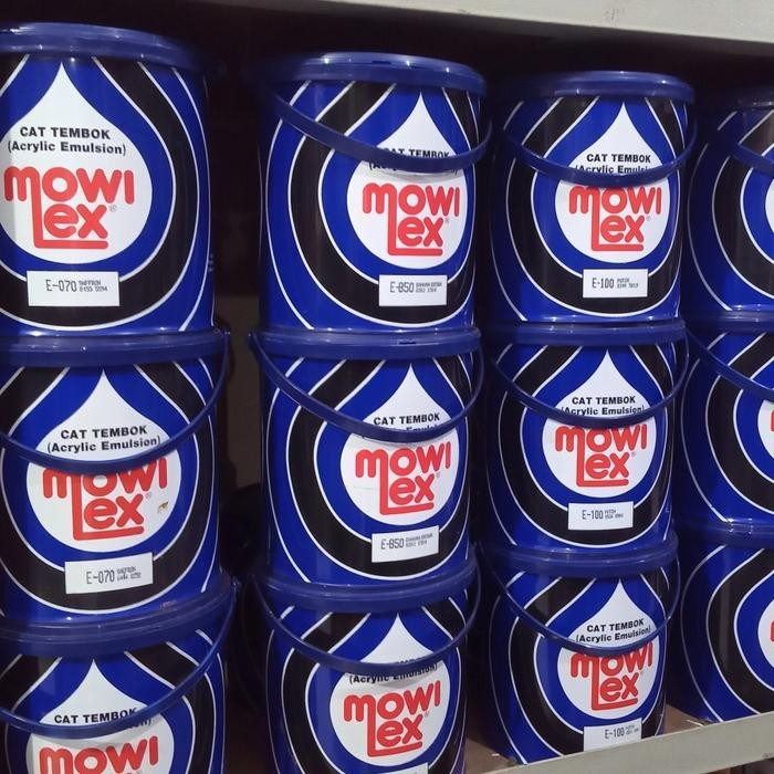 MOWILEX EMULSION E-200 1 LT [ LITERAN ] / CAT TEMBOK HITAM / CAT HITAM