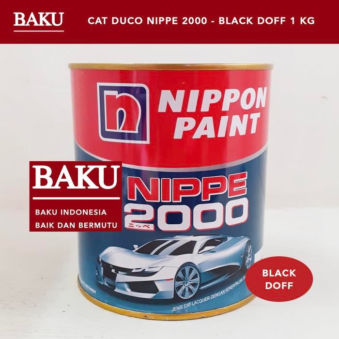 CAT DUCO NIPPE 2000 - BLACK DOFF 1 KG