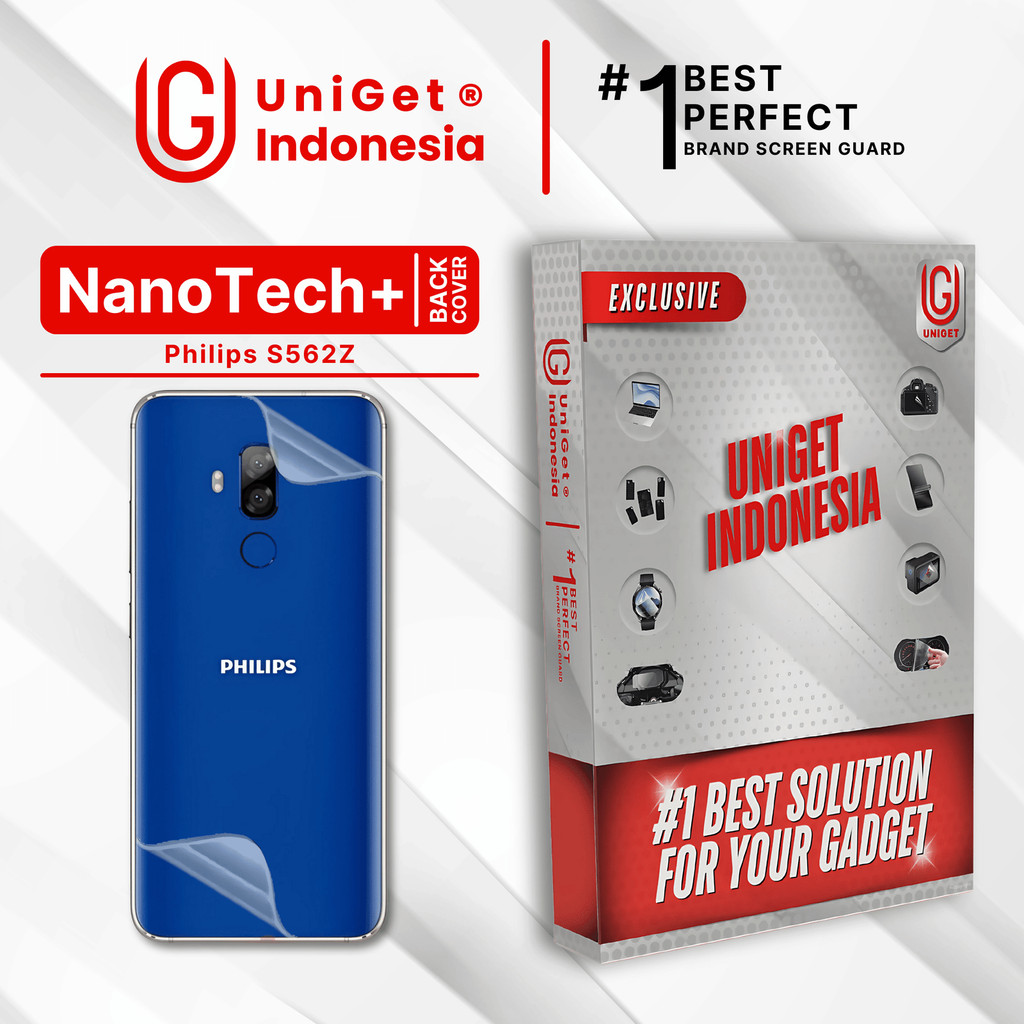 UniGet EPU BIO GENESIS Hydrogel for Philips S562Z / Back Cover Guard (Nanotech+ 100% Recycle) Premiu