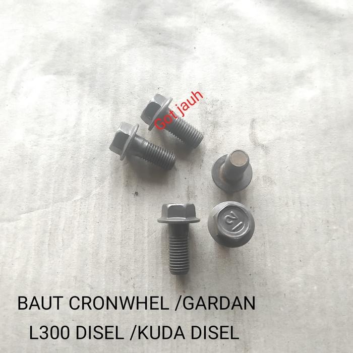 Baut Gardan Crownwheel Crown Wheel Mitsubishi L300 Kuda Diesel Ori Kode 092