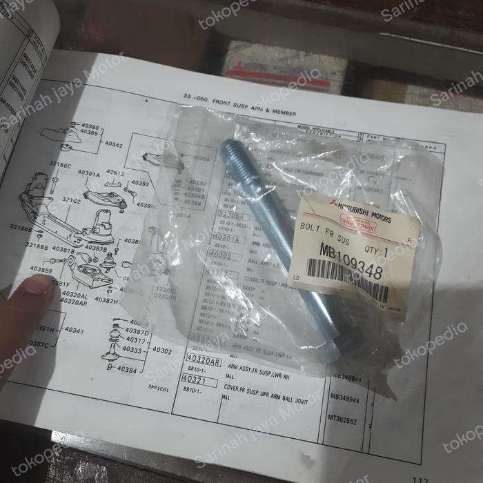 Baut Lower Arm L300 Asli Ori Kode 044