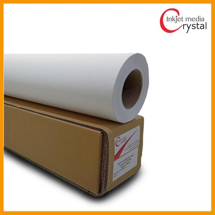 

Crystal Sublimation Paper Fastdry EVO KP 90gr Roll 160cm x 100mtr