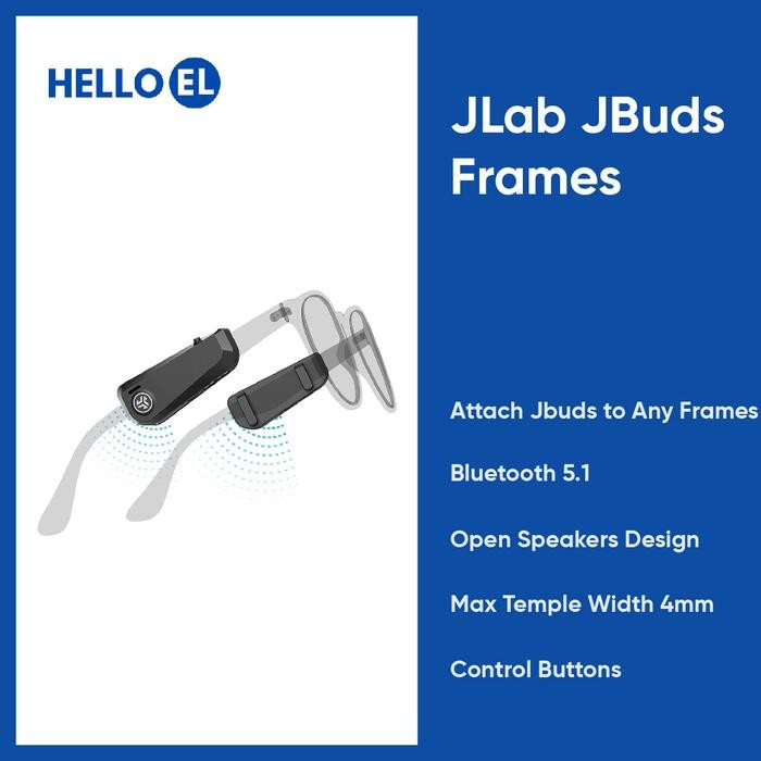 TERBARU JLab JBuds Frames Frame Wireless Bluetooth Speaker Kacamata