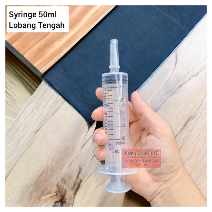 Suntikan 50 ML ( Lubang Tengah ) masih ready