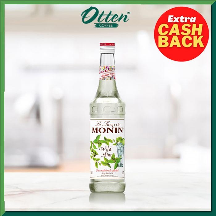 

Monin - Syrup Wild Mint (700 ML) - Sirup Minuman Rasa Wild Mint