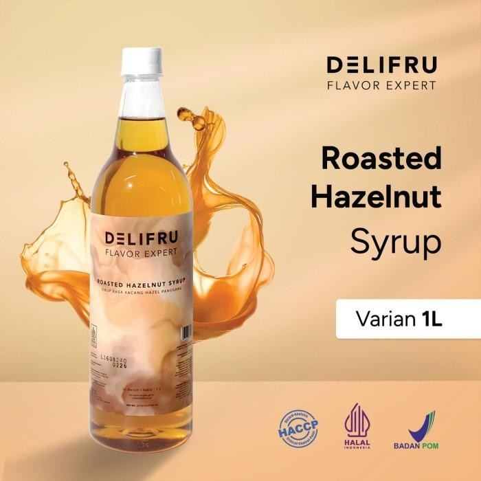 

Delifru Syrup Roasted Hazelnut - Sirup Roasted Hazelnut 1 Liter