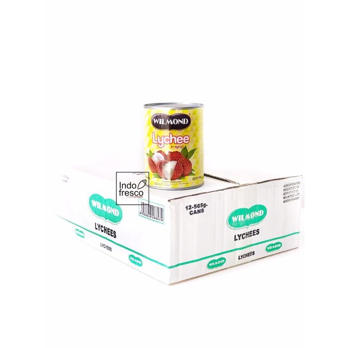 

Wilmond Lychee Canned- Buah Leci Kaleng- 1Karton KHUSUS GOSEND