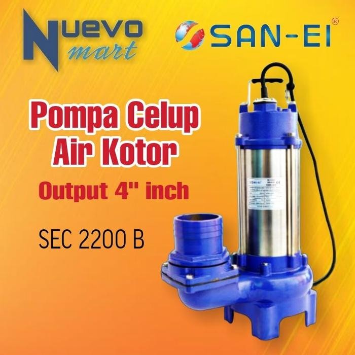 Pompa Celup Air Kotor San Ei Sec 2200 B