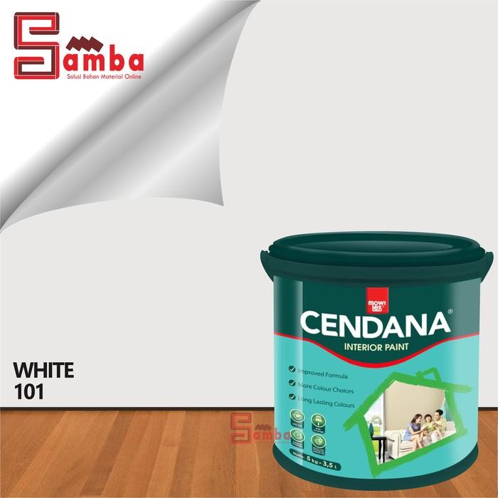 CENDANA 101 WHITE 25 KG / TEMBOK INTERIOR putih cendana mowilex
