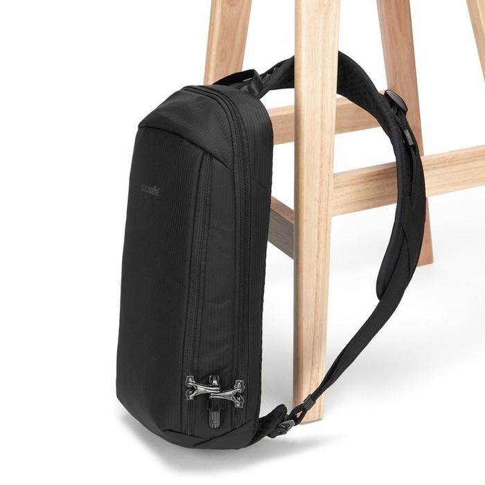 Tas Pacsafe Sling Bag Original Vibe 325 Anti Theft -Rfid-Coyote