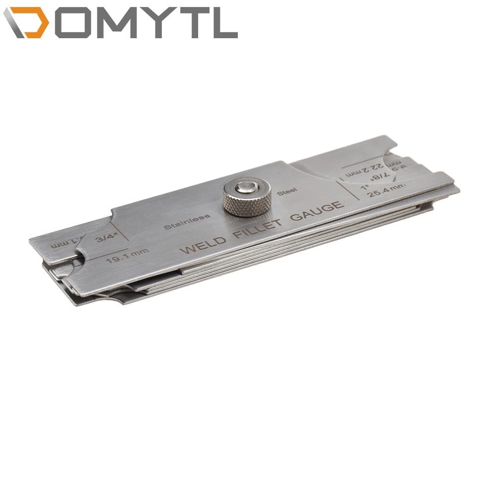 MG-11 Fillet Welding Inspection Gauge Set Ruler Cam Type Weld Fillet Gauge Kit for Professional Weld