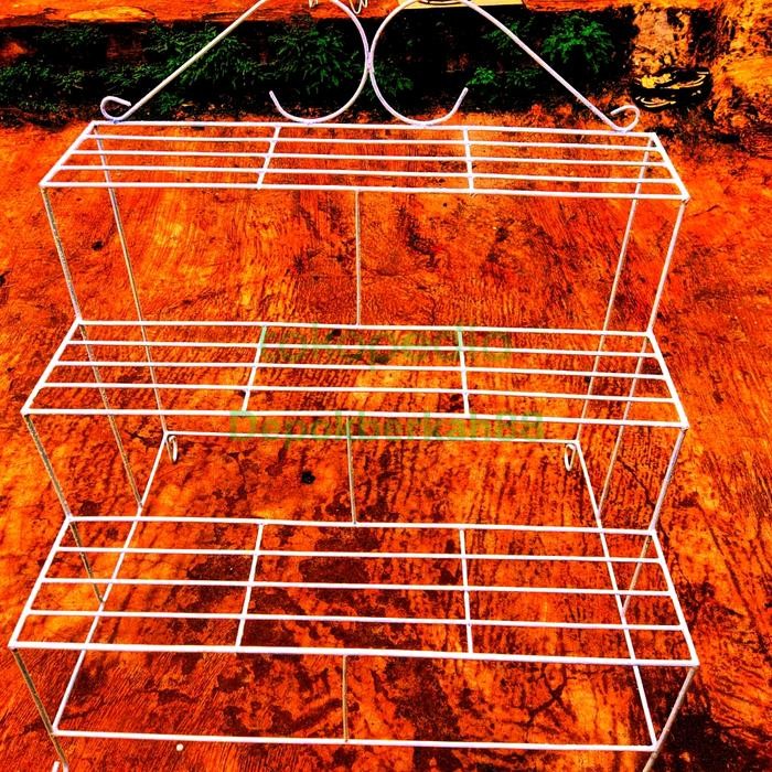 Besi 8Mm/Rak Sepatu Besi Minimalis/Rak Sepatu Besi 3 Tingkat