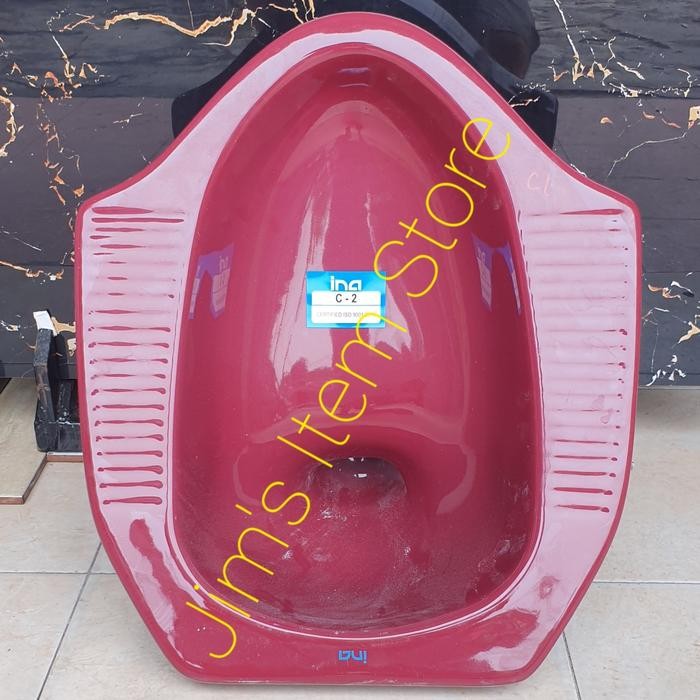 Closet Jongkok INA C2 White / Putih