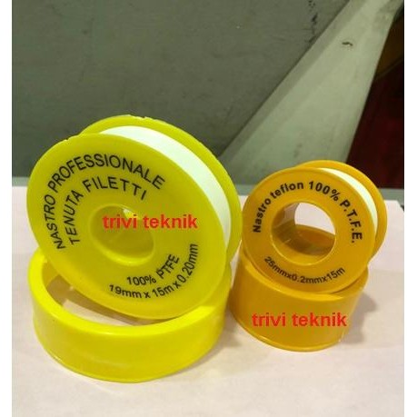 nastro teflon tape 100% PTFE,seal tape tahan panas seltip