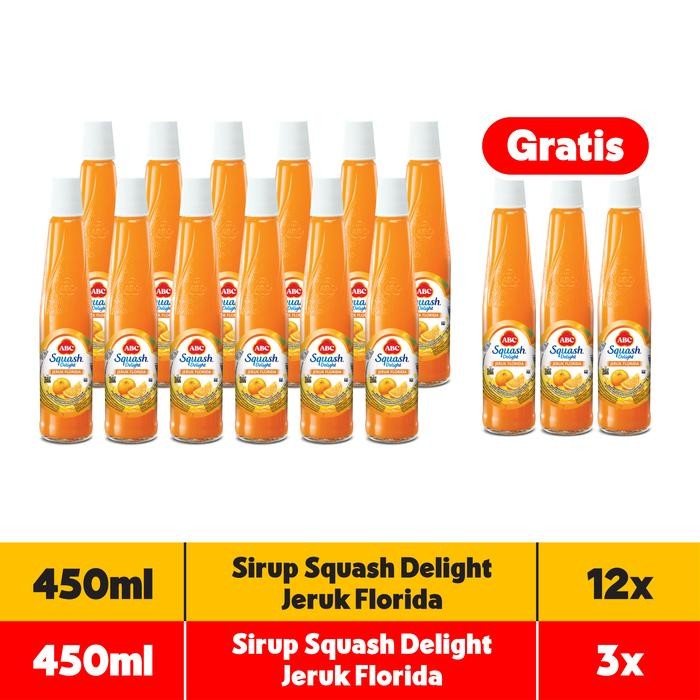 

Sale Abc Sirup Squash Delight Jeruk Florida 450 Ml - Multi Pack 12 Pcs