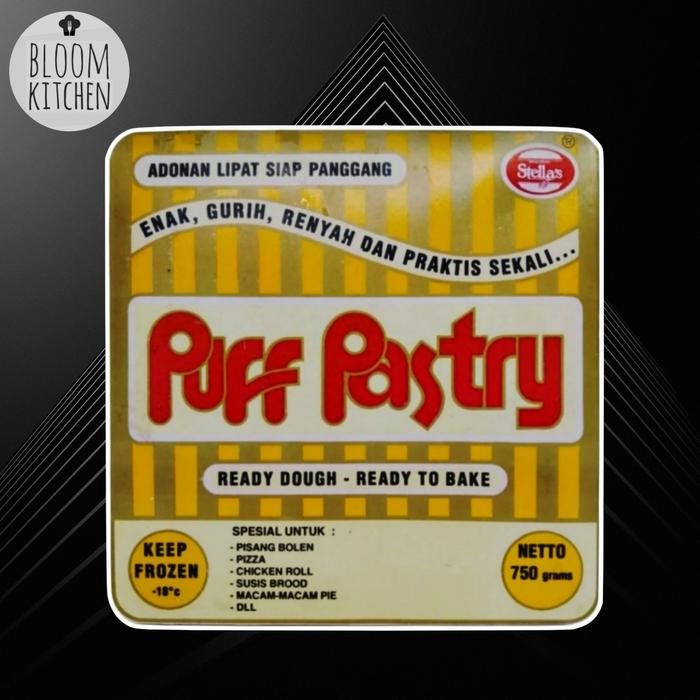

SALE STELLA PUFF PASTRY 750 gram stella puff pastry 750 gr Kode 1296