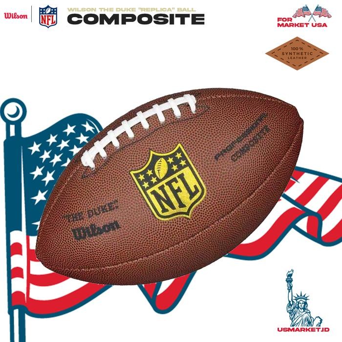 Bola Wilson The Duke American Football Profesional Composite