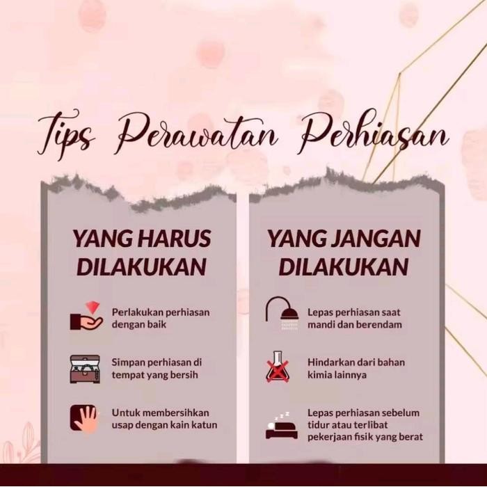 SET ANAK PERHIASAN TITANIUM GOLD TITANIUM FASHION AKSESORIS