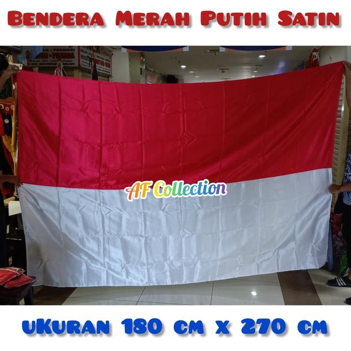 

Terlaris Bendera merah putih 180 cm x 270 cm satin SALE