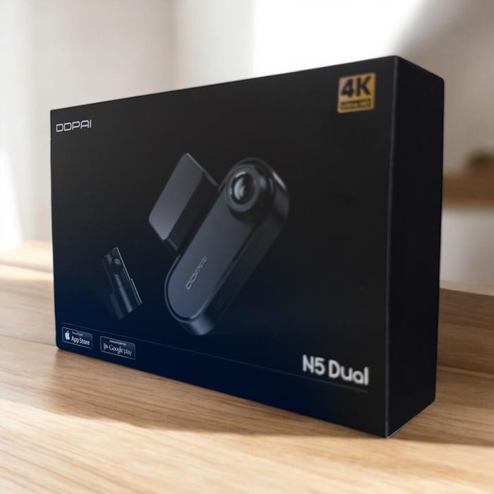 Terbaru Dashcam Ddpai N5 Dual , 4K Ready