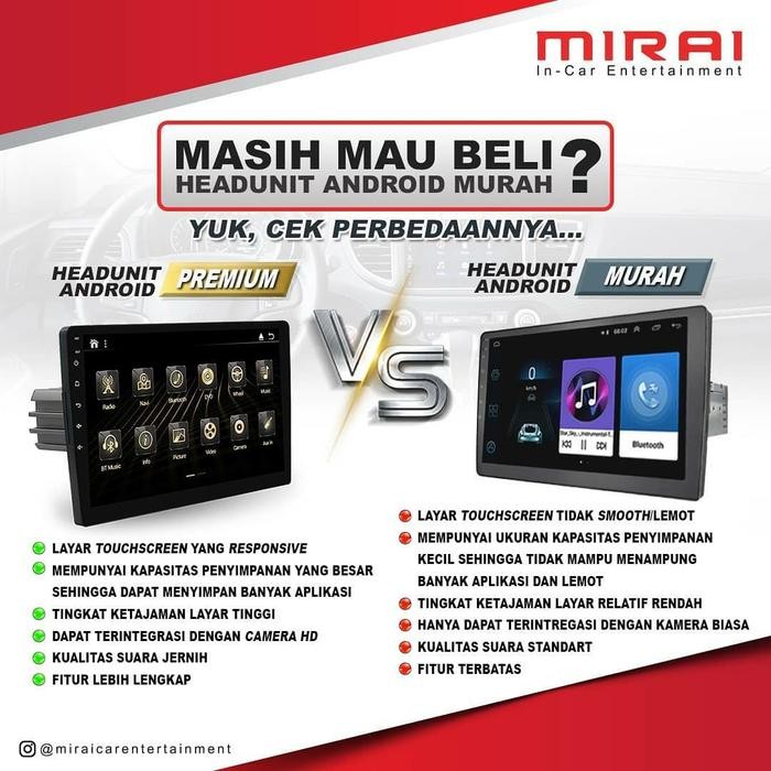 Promo Head Unit Android Mirai Hyundai H1 2019 Layar 9Inch Android 10 Best Quality