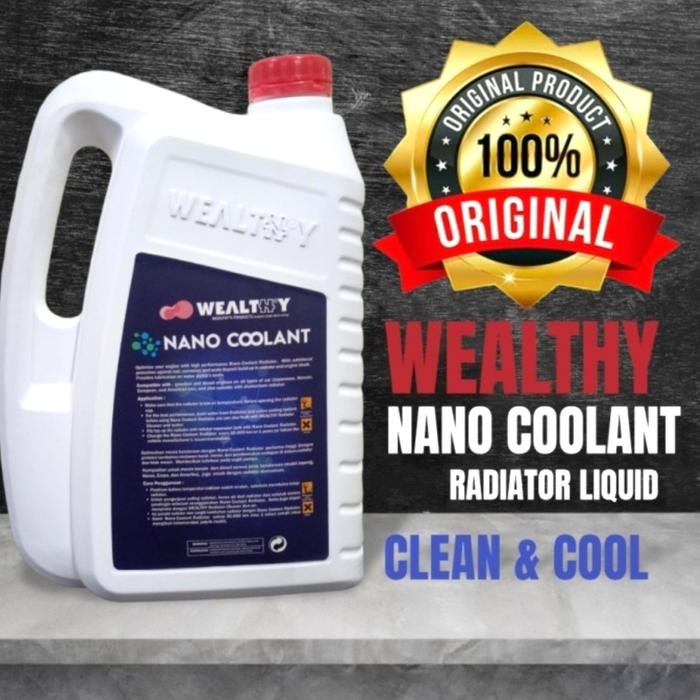 NANO COOLANT WEALTHY 5L ORIGINAL 100%
