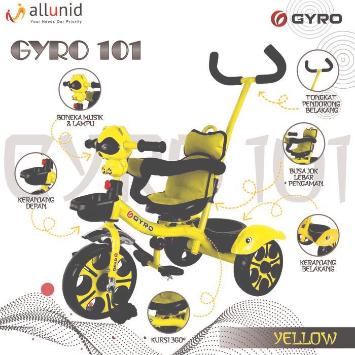 Sepeda Anak Gyro 101