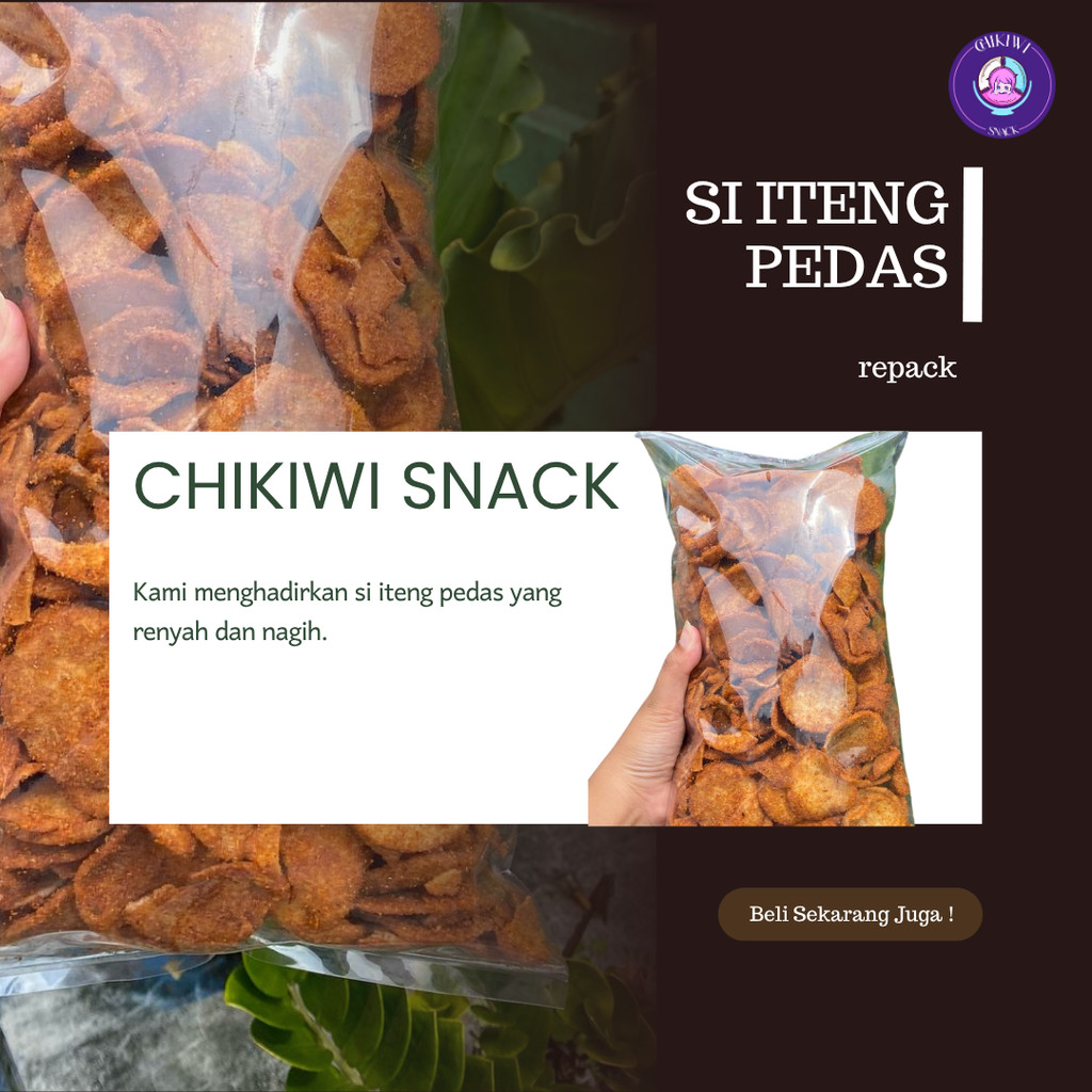 

SI ITENG PEDAS / KERIPIK SOSIS PEDAS, GURIH LARIS ENAK MURAH HANYA 99 RUPIAH