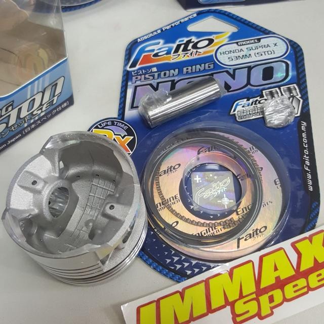 Piston faito racing pen 13 kaze jupiter z 53mm 53.5mm supra revo blade