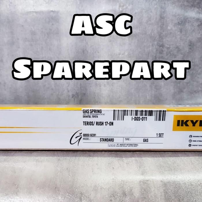 Shock Bagasi Belakang All New Rush / All New Terios (iKYBI)