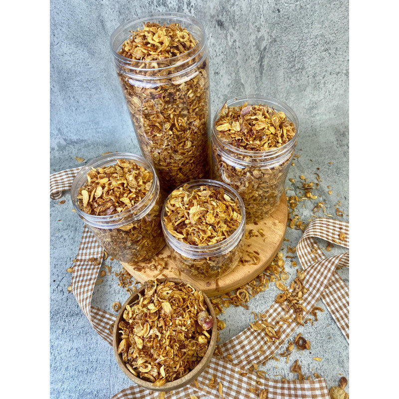 

Bawang Goreng Renyah 100% Asli Brebes Premium Tanpa Campuran Tanpa Pengawet