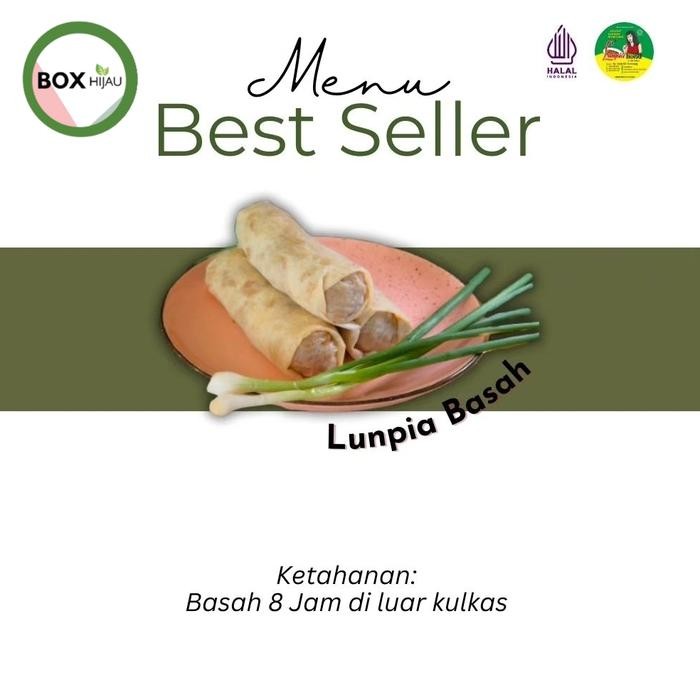 

ASLI Lunpia Mataram Vakum kuliner makanan khas Semarang Box Hijau READY STOCK