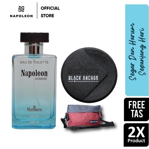 Pomade Clay 100 gr + EDT Bleu Napoleon - Free Tas (by Napoleon)