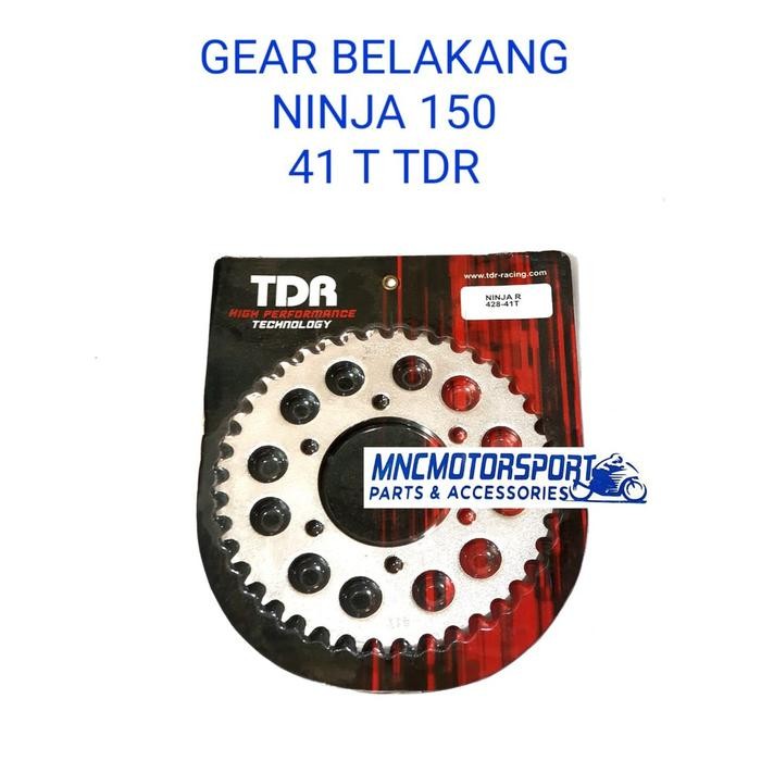 GEAR GIR BELAKANG TDR 428 41 T NINJA 150 R SS RR