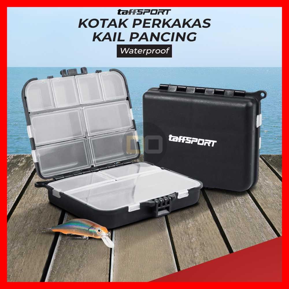 Box Kotak Perkakas Kail Pancing Anti Air Wadah Tempat Alat Pancing Mancing TaffSPORT Q041