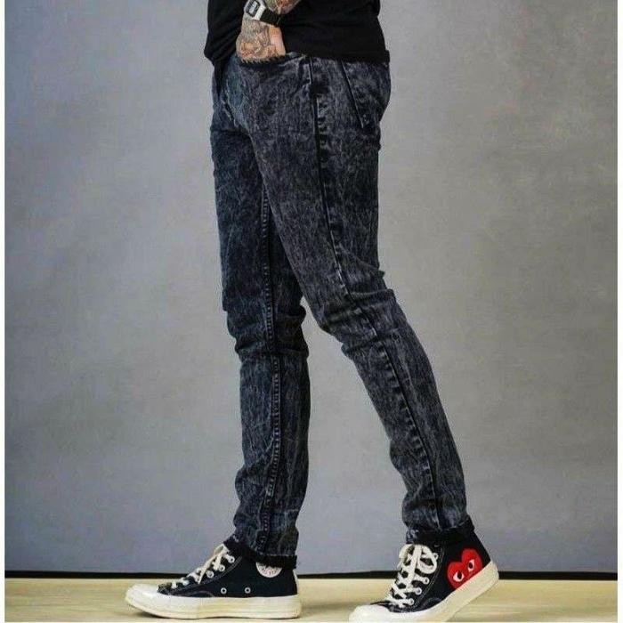 

Celana Jeans Pria Panjang Skinny Slim Fit Pensil Melar Celana Jeans Panjang Pria Skinny Denim