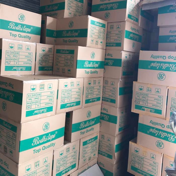 

Khusus sameday Lakban bening/coklat 1 dus Bodhi tape 2inch 90yard