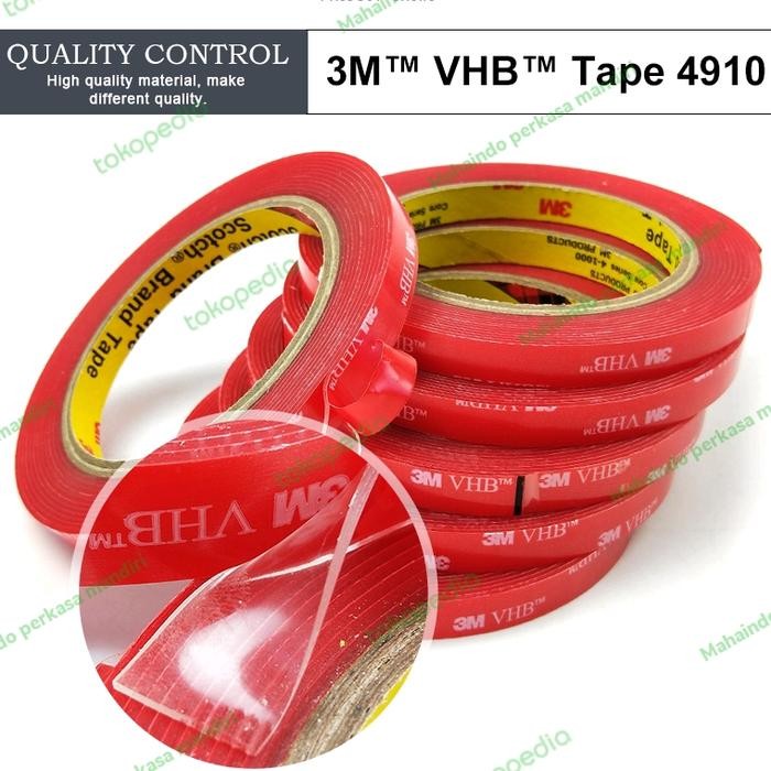 

clear double tape VHB 4910-Perekat 3m origional-double tip 12mm