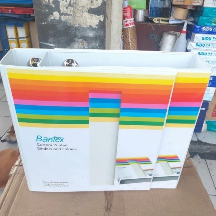 

BEST SELLER Odner Insert Binder Bantex ring 3 A4 8662 07 3D 65mm Asli