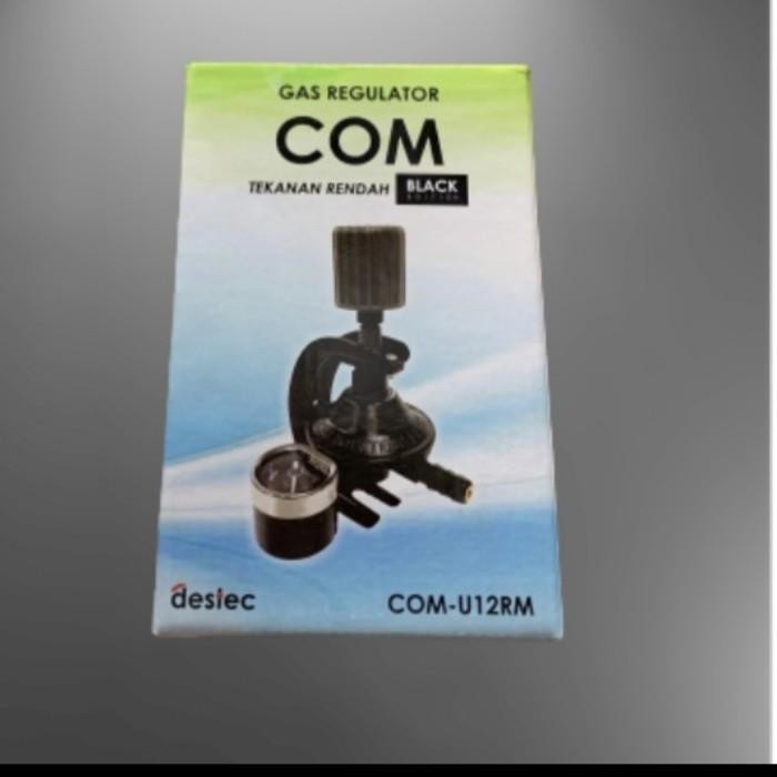 Regulator gas Destec meter pengaman regulator kompor putar 'com