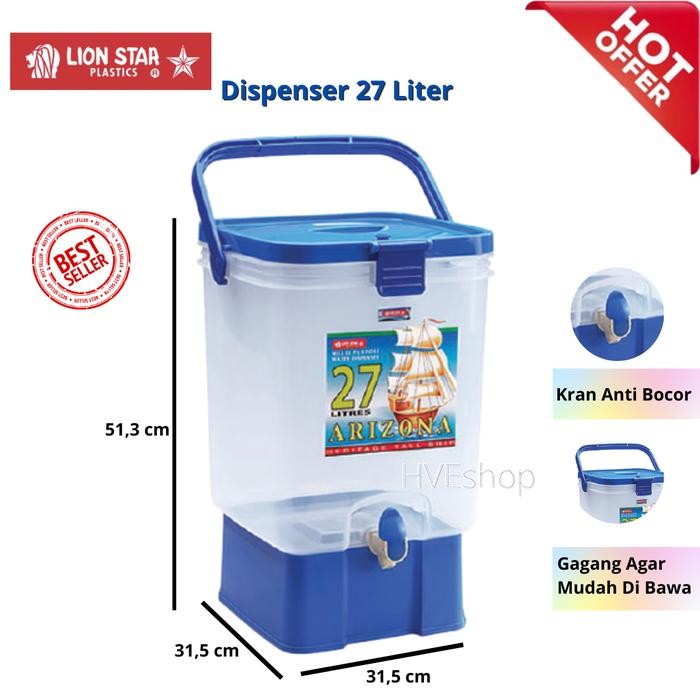 Lion Star Dispenser Minuman Arizona 27 Liter