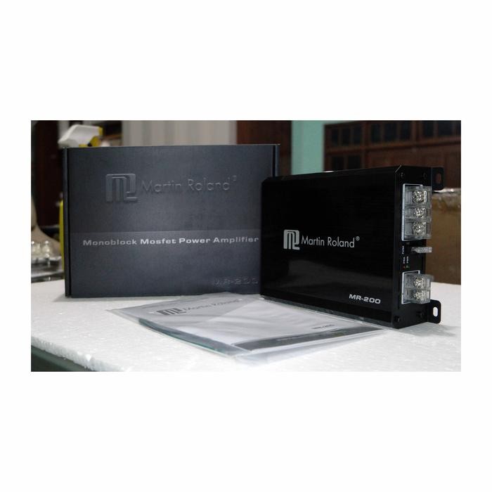 Terbaru Mini Power Monoblock Martin Roland Mr-200 Original
