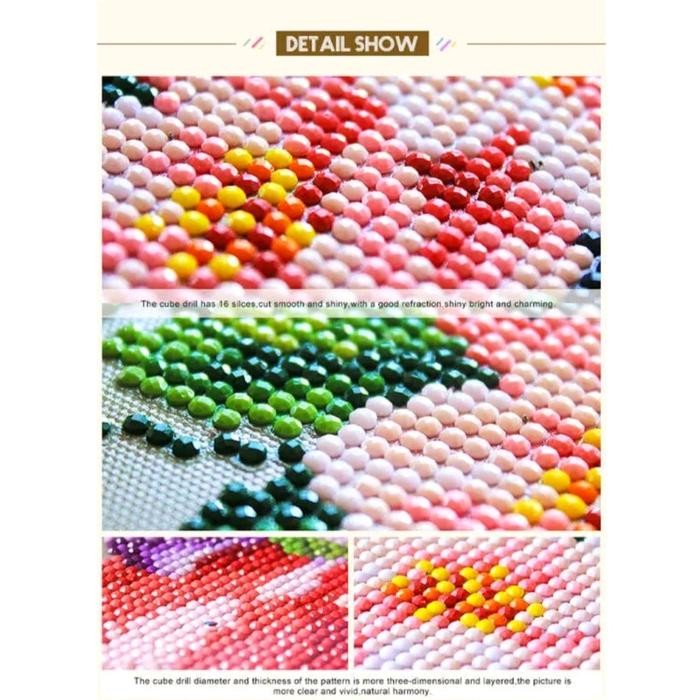 

Diamond Painting Set 5D full drill ROUND Kreatifitas ( 30cm x 40cm )keterampilan dan mainan anak